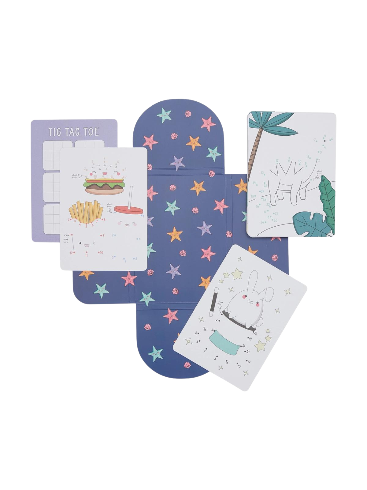 Connect the Dots Activity Cards Arts & Crafts Ooly