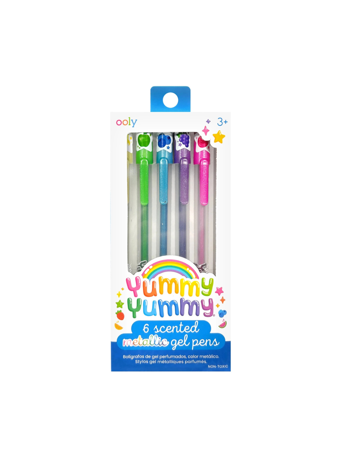 Yummy Yummy Scented Gel Pens Metallic - Set of 6 Arts & Crafts Ooly