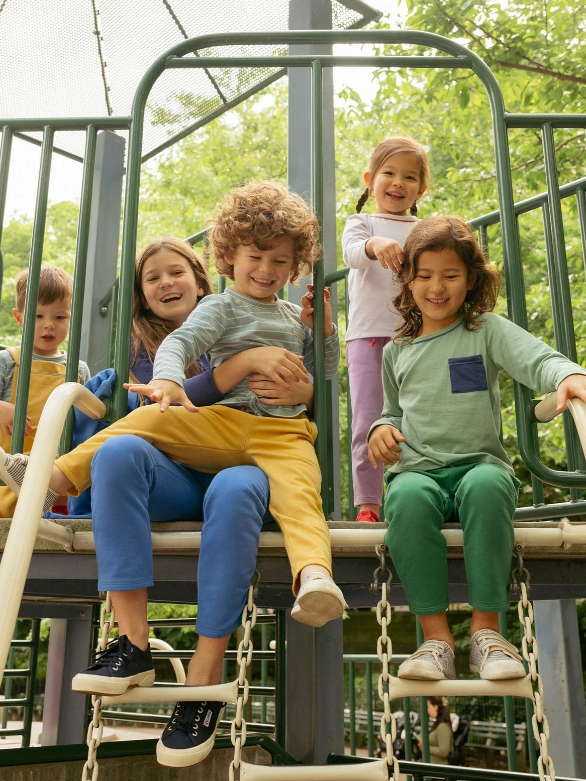 Edward Long Sleeve T-Shirt - Dusty Blue Tops Oso & Me