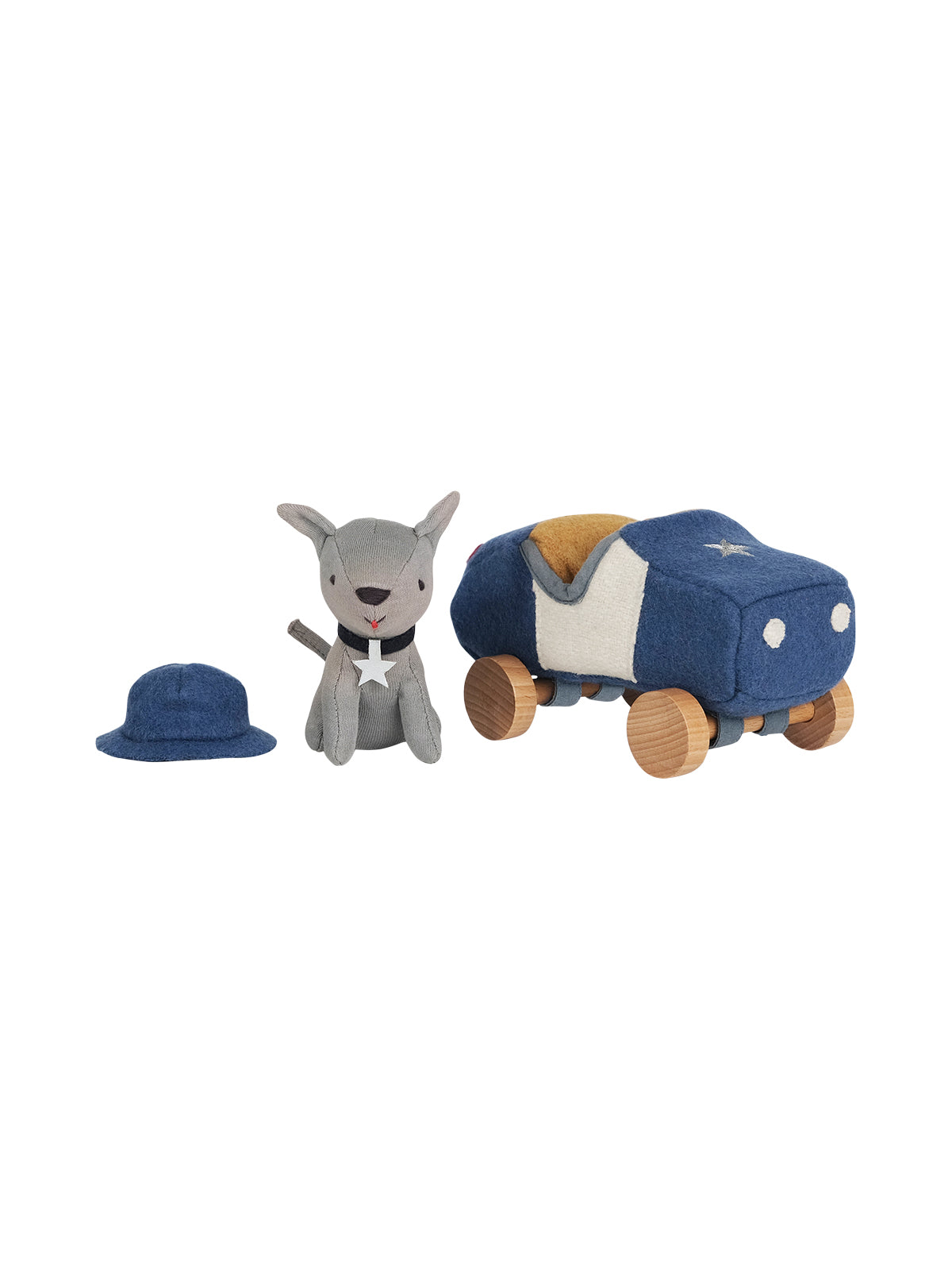 Holdie Dog - Go Officer Plush Olli Ella
