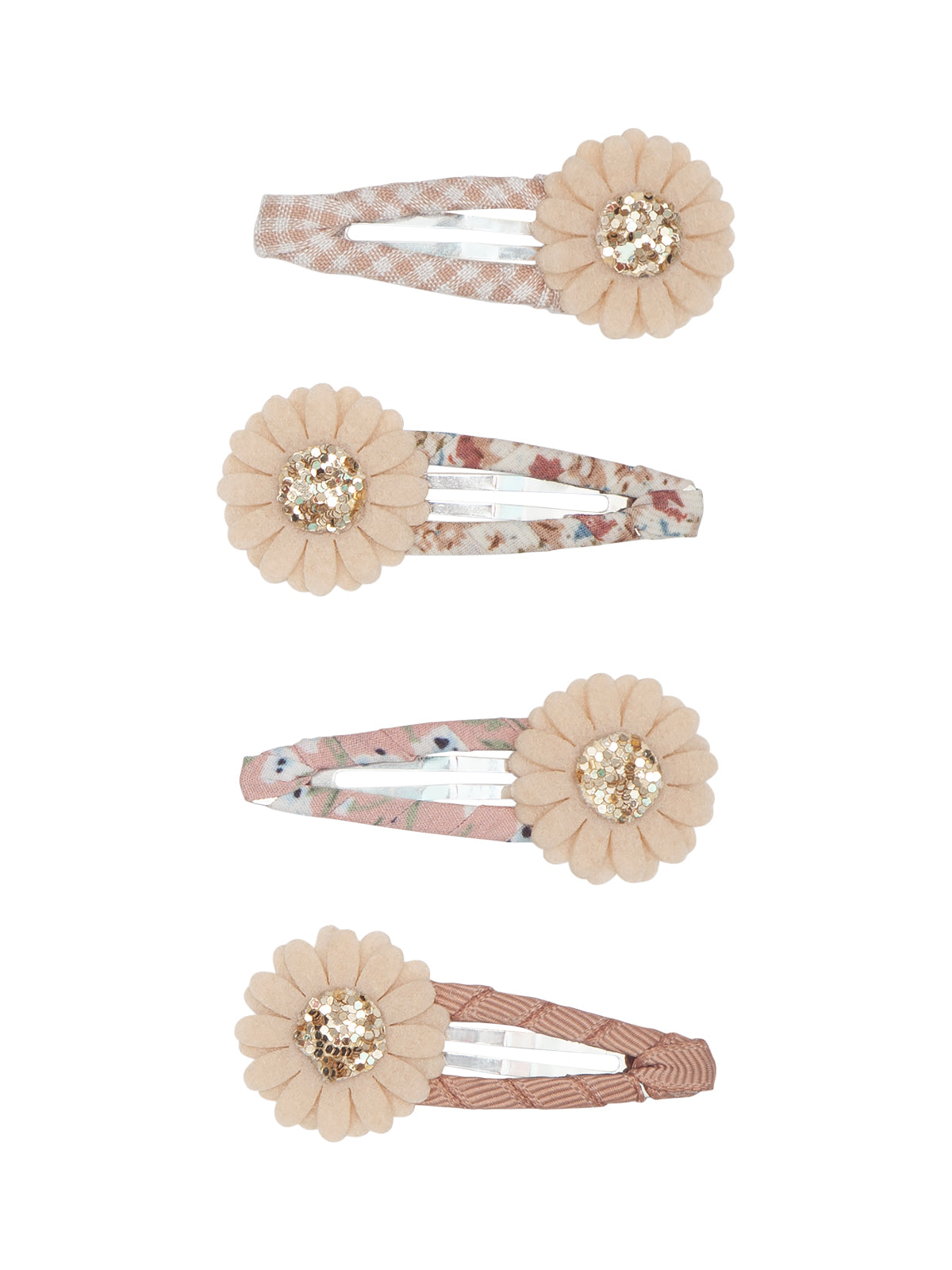 Pink Daisy Clips Hair Accessories Mimi & Lula