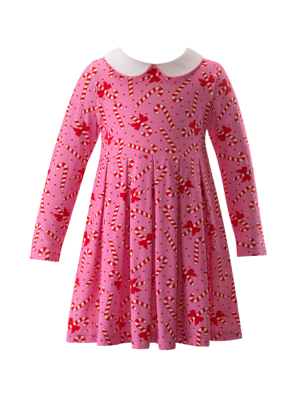 Candy Cane Jersey Dress Dresses Rachel Riley Candy Cane 12M