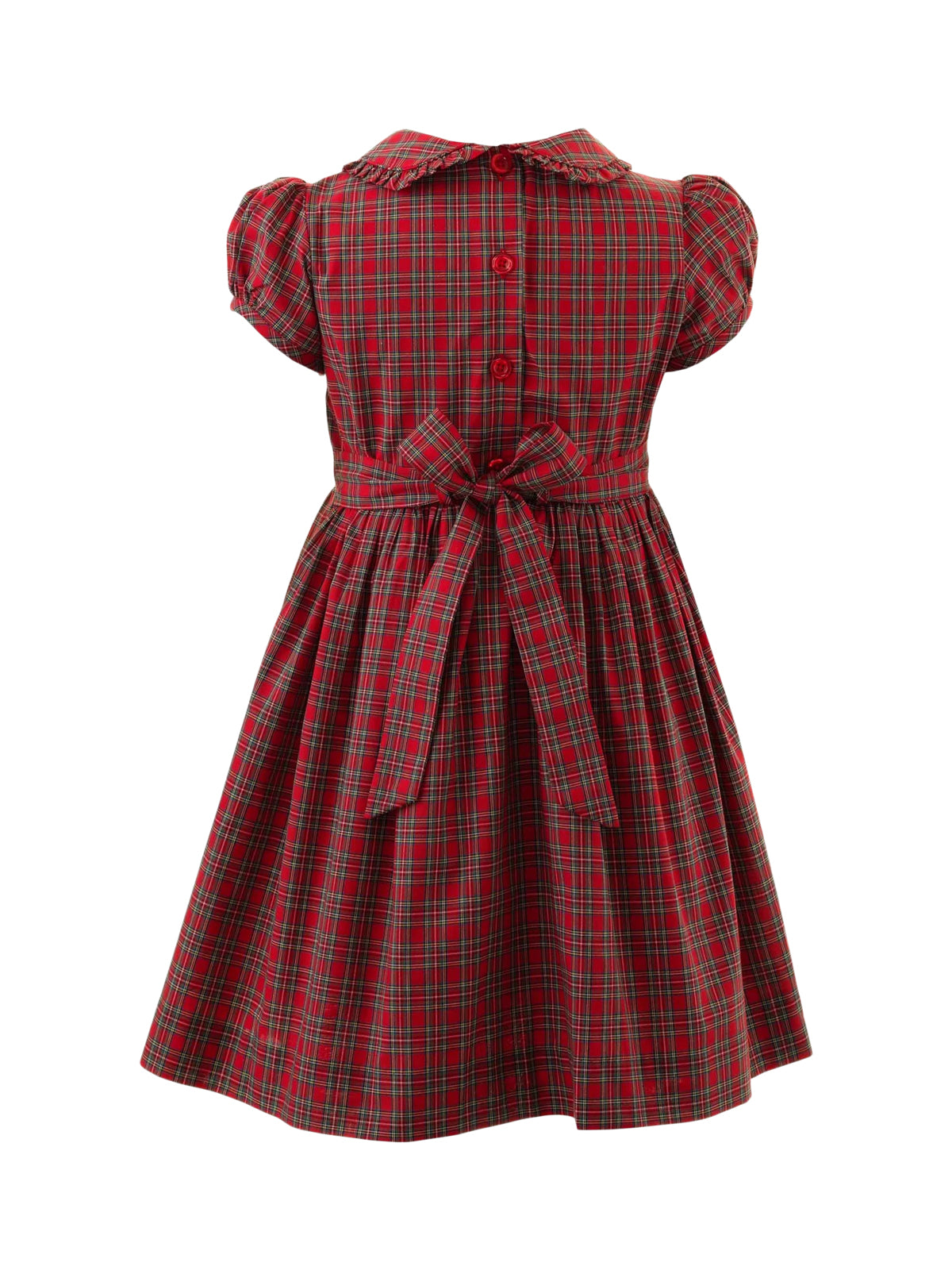 Tartan Frill Dress Dresses Rachel Riley
