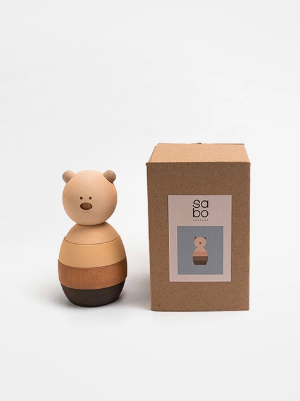 Bear Stacker Baby Toys SABO Concept
