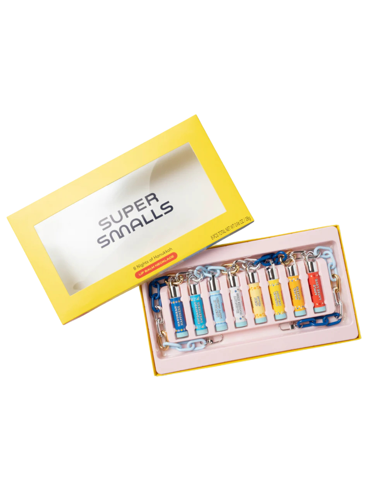 8 Nights of Hanukkah Lip Balm Set Pretend Play Super Smalls