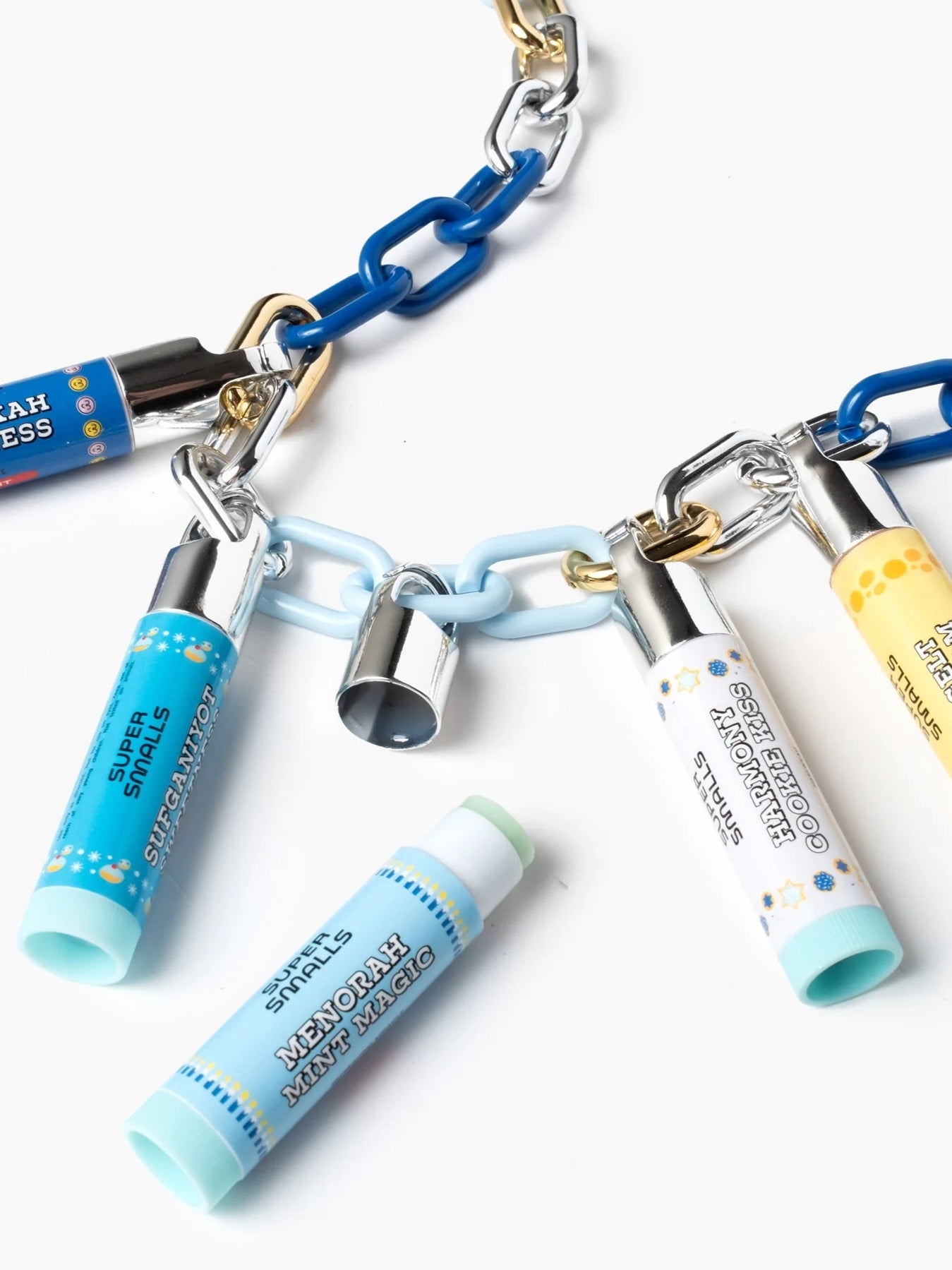 8 Nights of Hanukkah Lip Balm Set Pretend Play Super Smalls