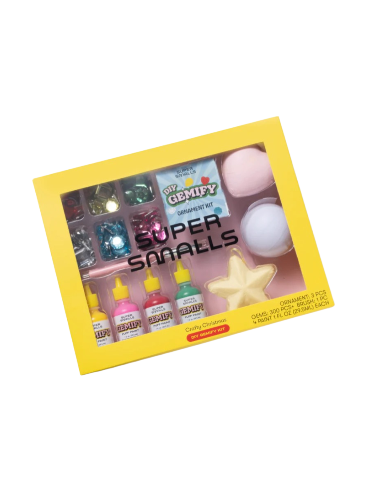 Crafty Christmas DIY Gemify Ornament Kit Arts & Crafts Super Smalls
