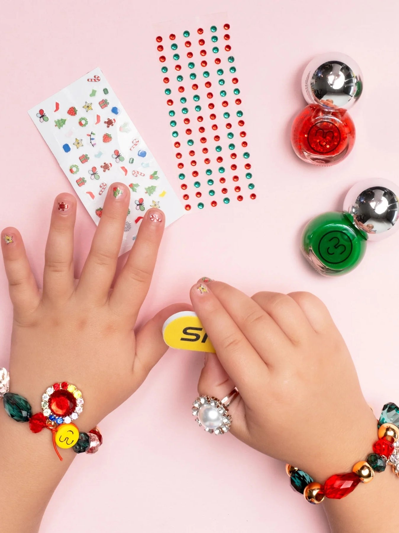 Paint it Cheery DIY Mini Nail Kit Pretend Play Super Smalls