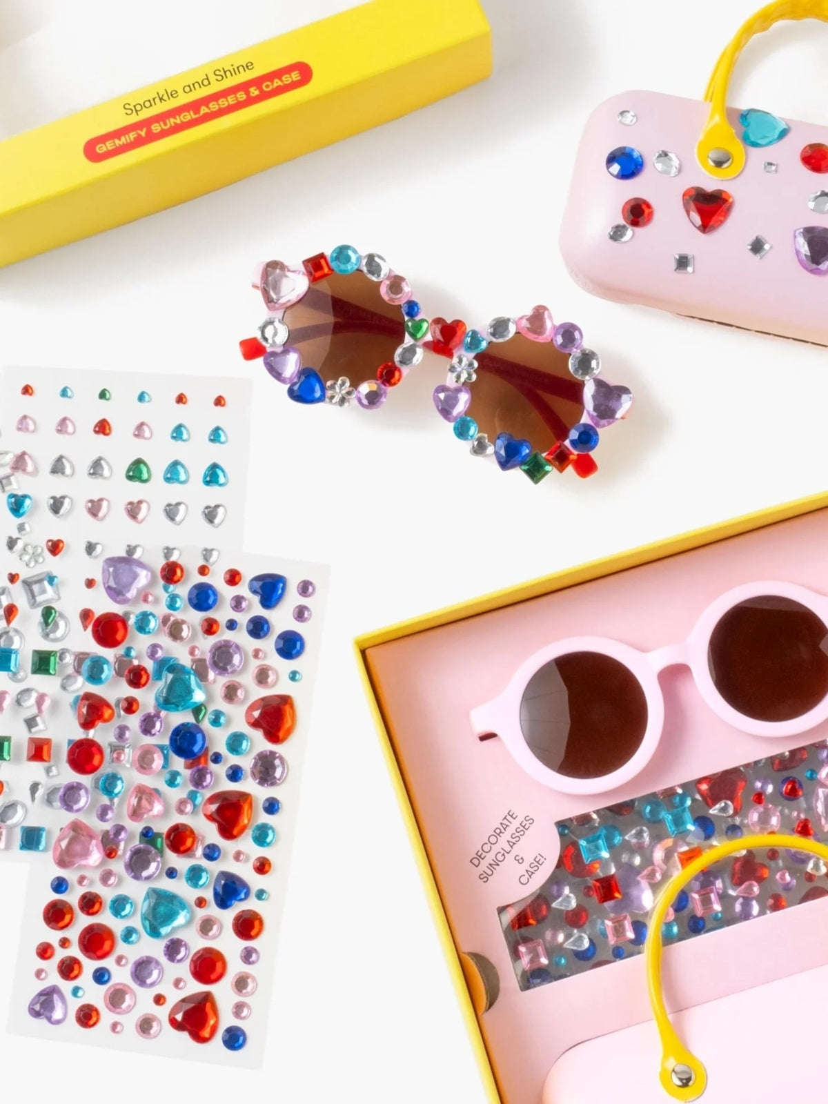 Sparkle and Shine Gemify Sunglass and Case Arts & Crafts Super Smalls