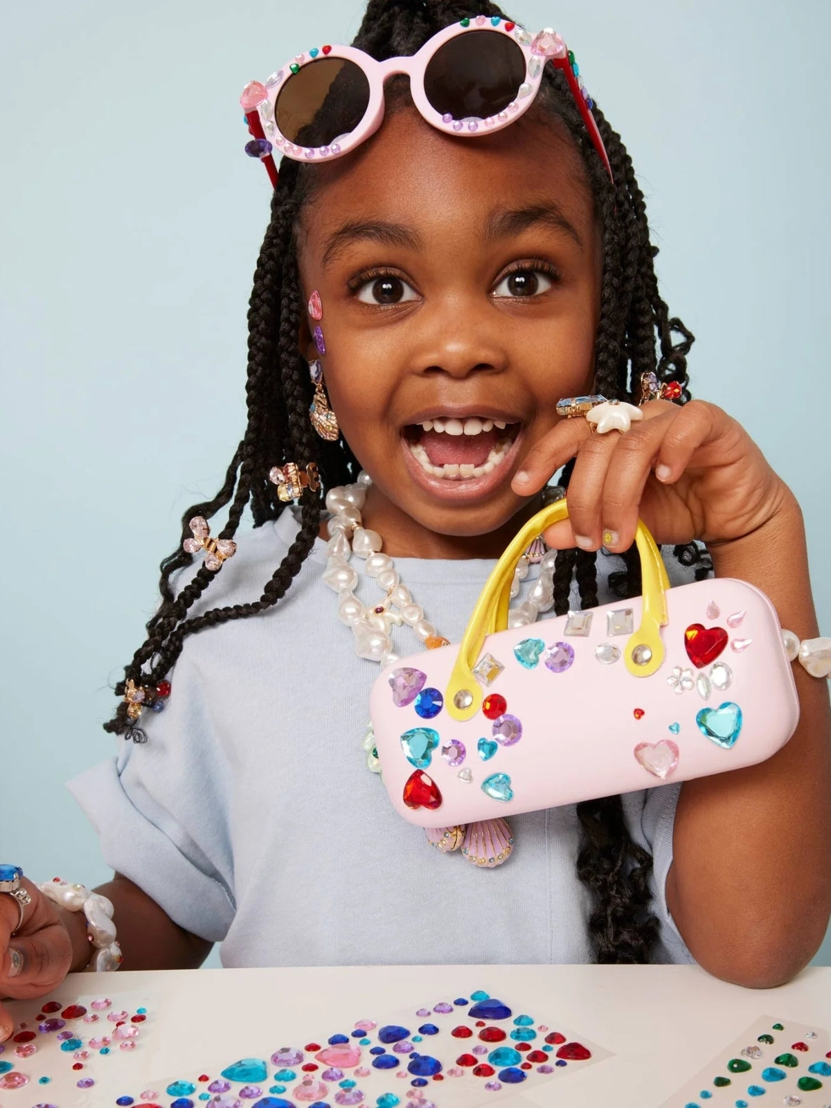 Sparkle and Shine Gemify Sunglass and Case Arts & Crafts Super Smalls
