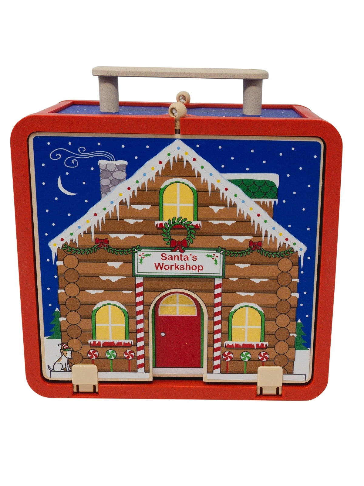 Suitcase Series: Santa's Workshop Pretend Play Jack Rabbit Creations