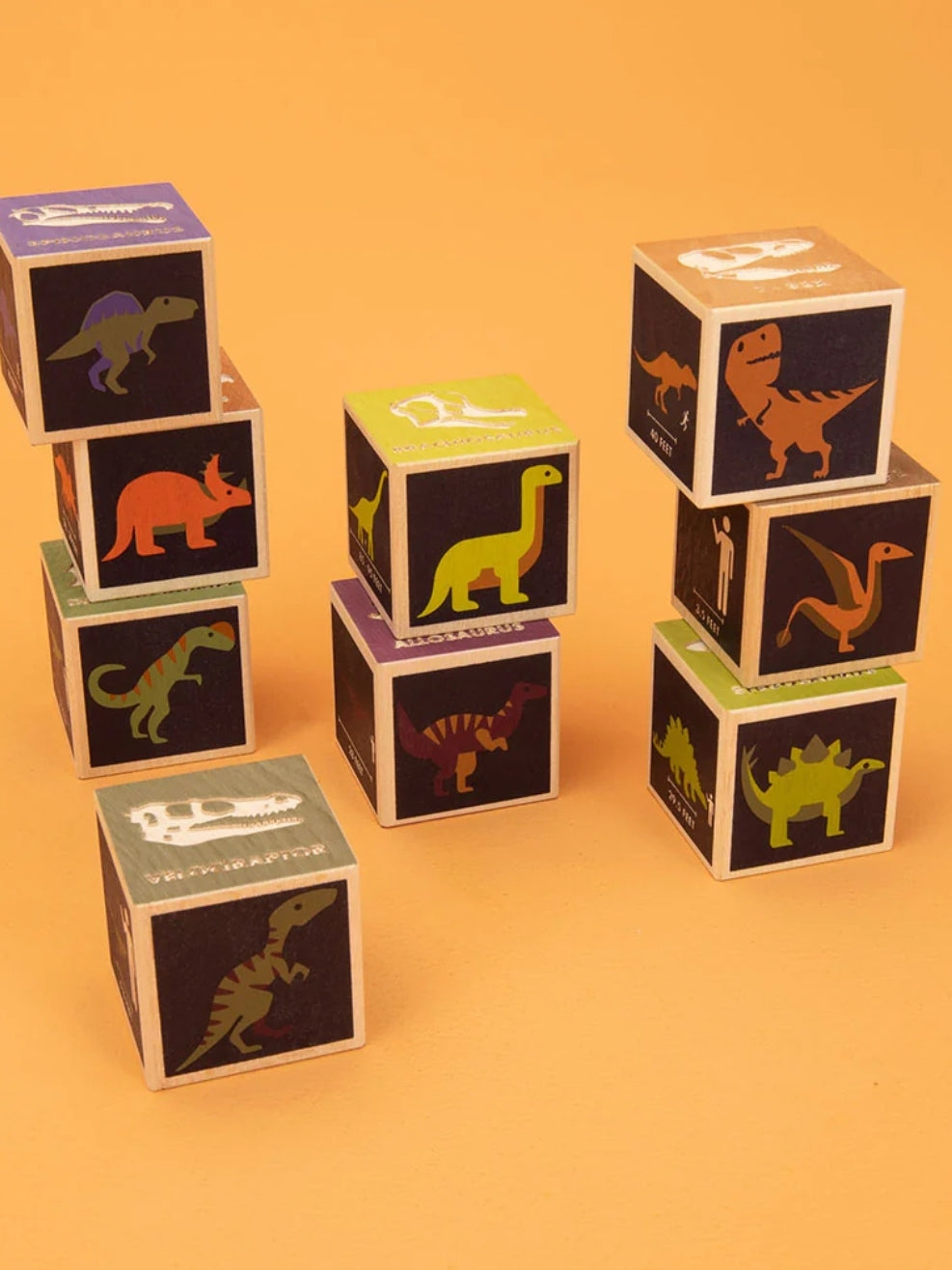 Dinosaur Blocks Games & Puzzles Uncle Goose