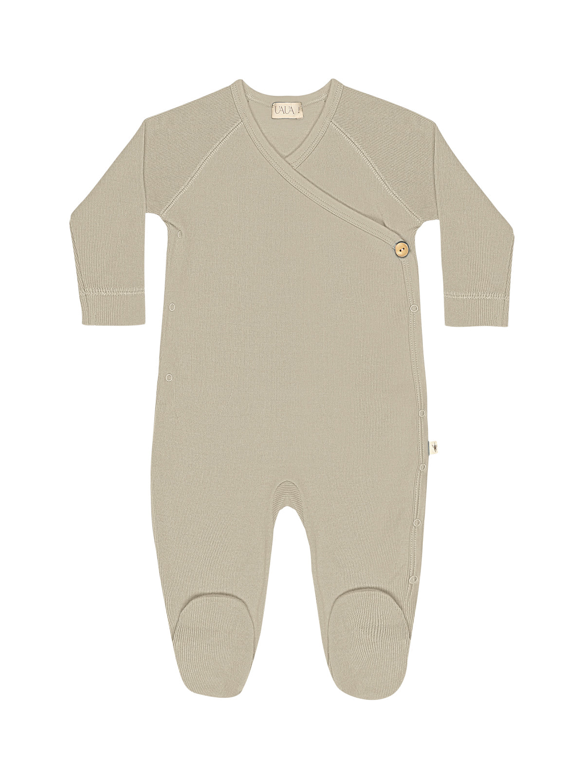 Kimono Footie with Button Rompers UAUA Oceano 1/3M