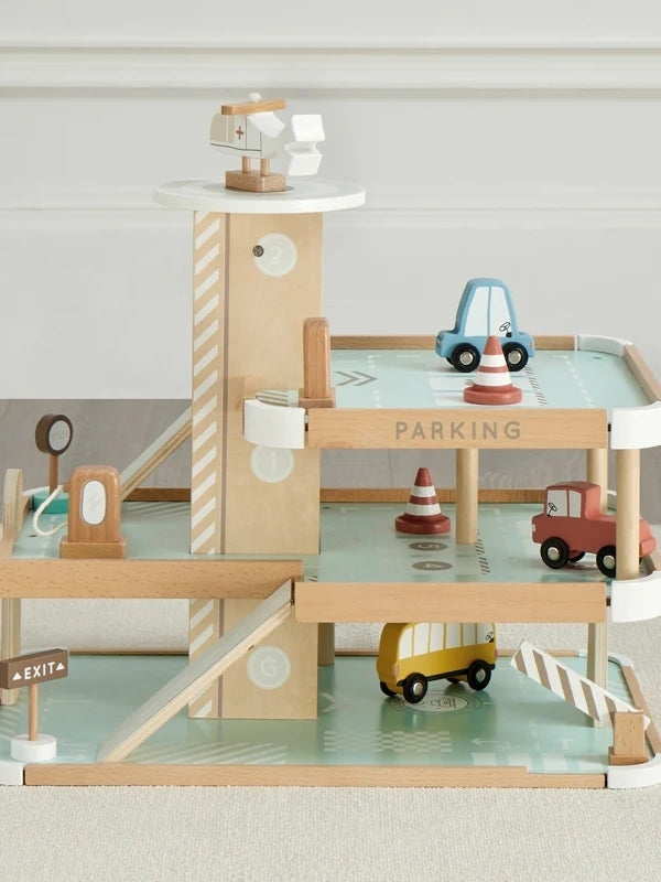 Little Tot Parking Lot Pretend Play Wonder & Wise