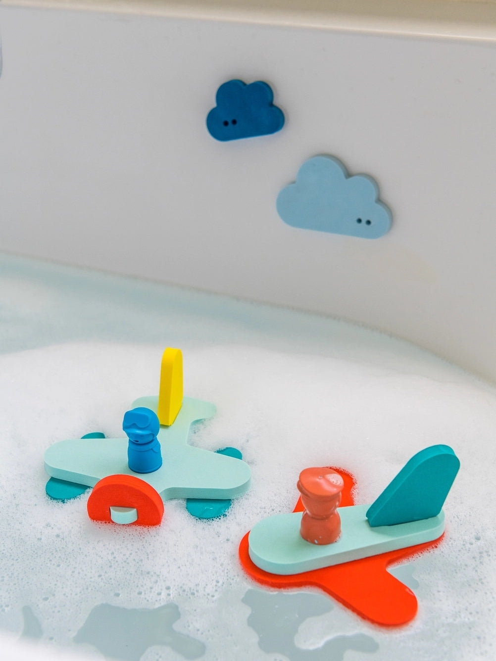 Puzzle Friends - Up in the Air Bath Toys Quut Toys