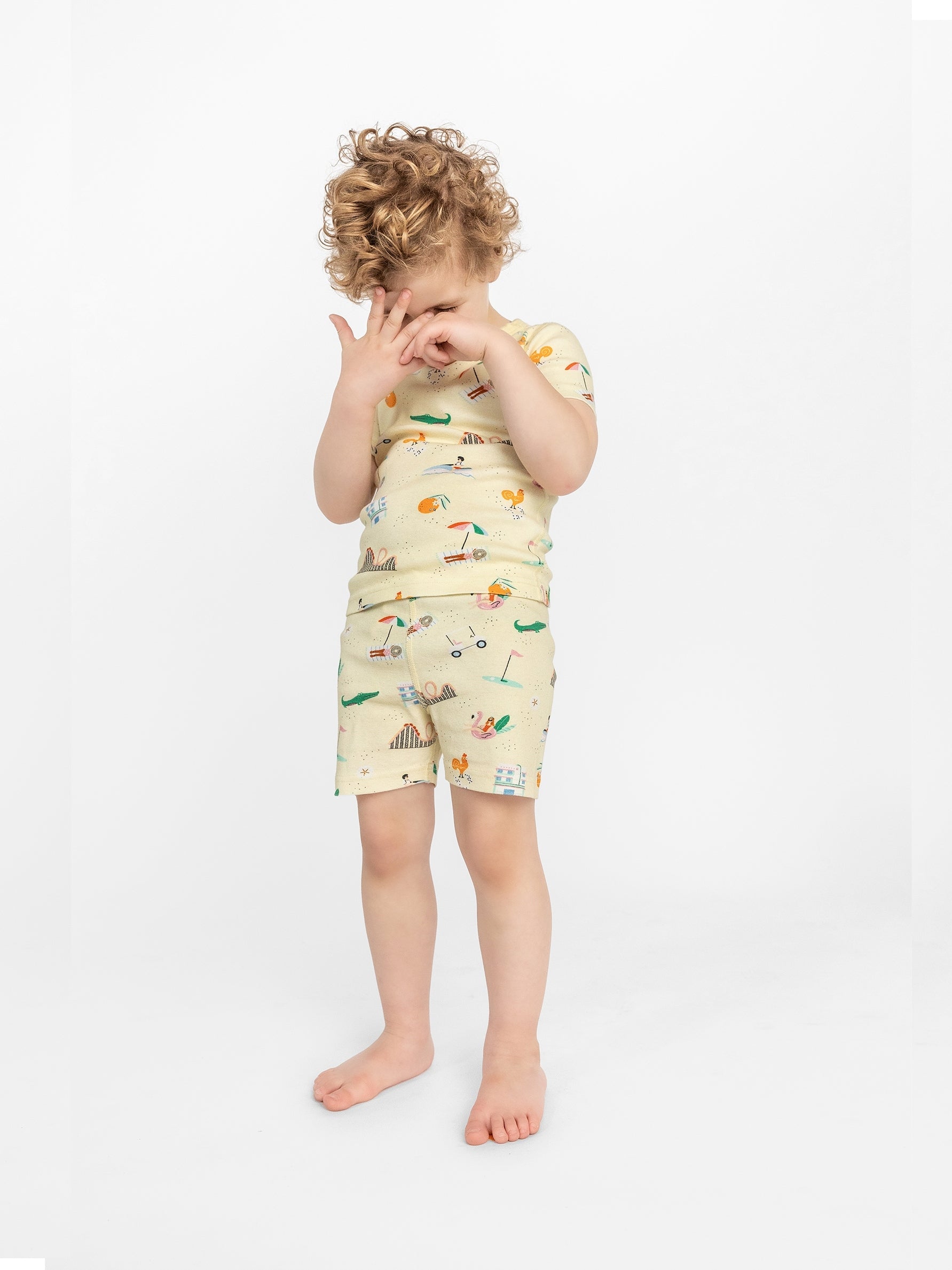 Florida Sunshine PJ Short Set Pajamas Smaller Things