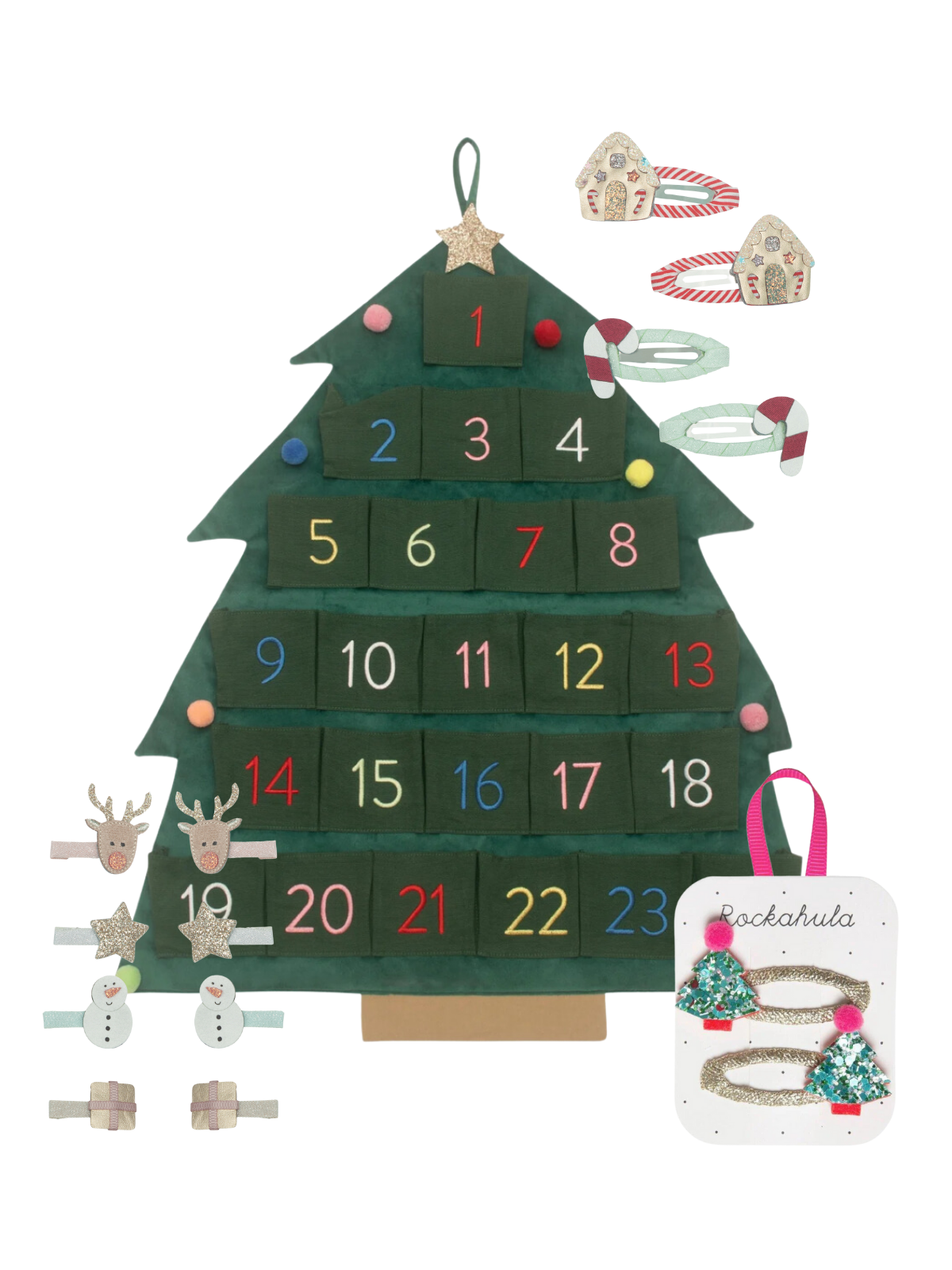 Hair Accessories Advent Bundle Reusable advent calendar