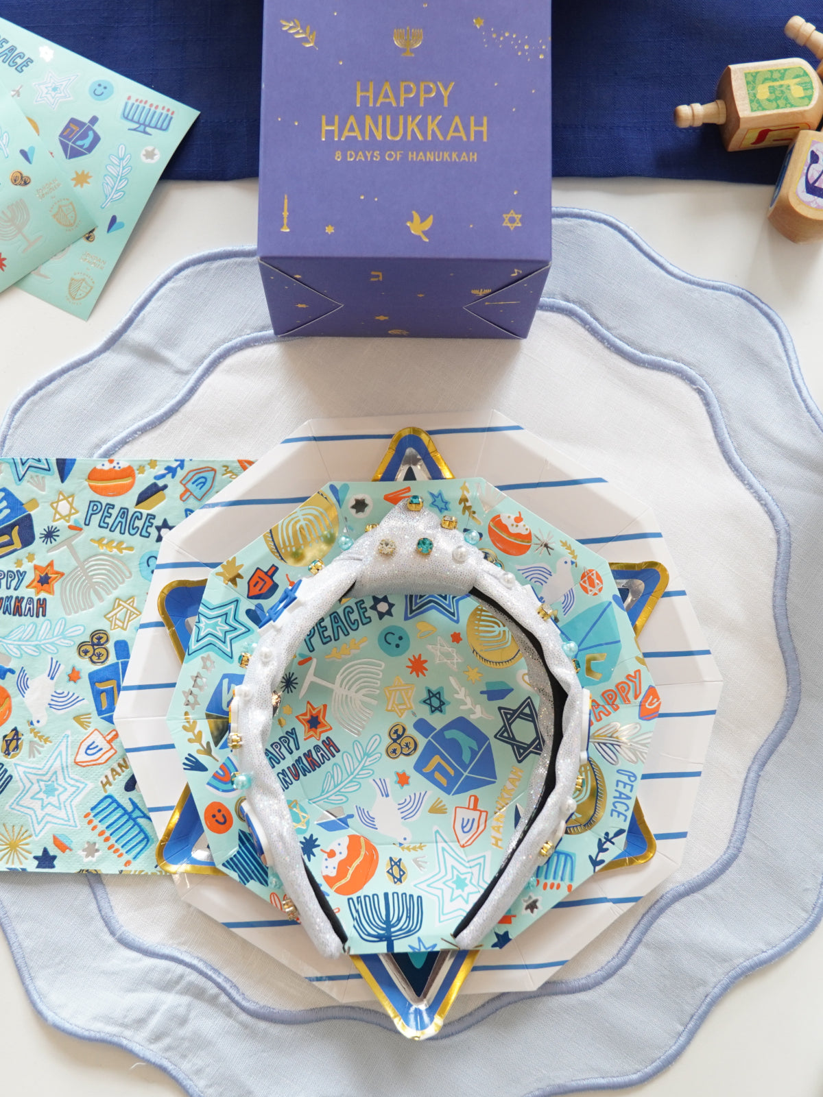 Hanukkah Party Pack Party Supplies Jollity & Co. + Daydream Society