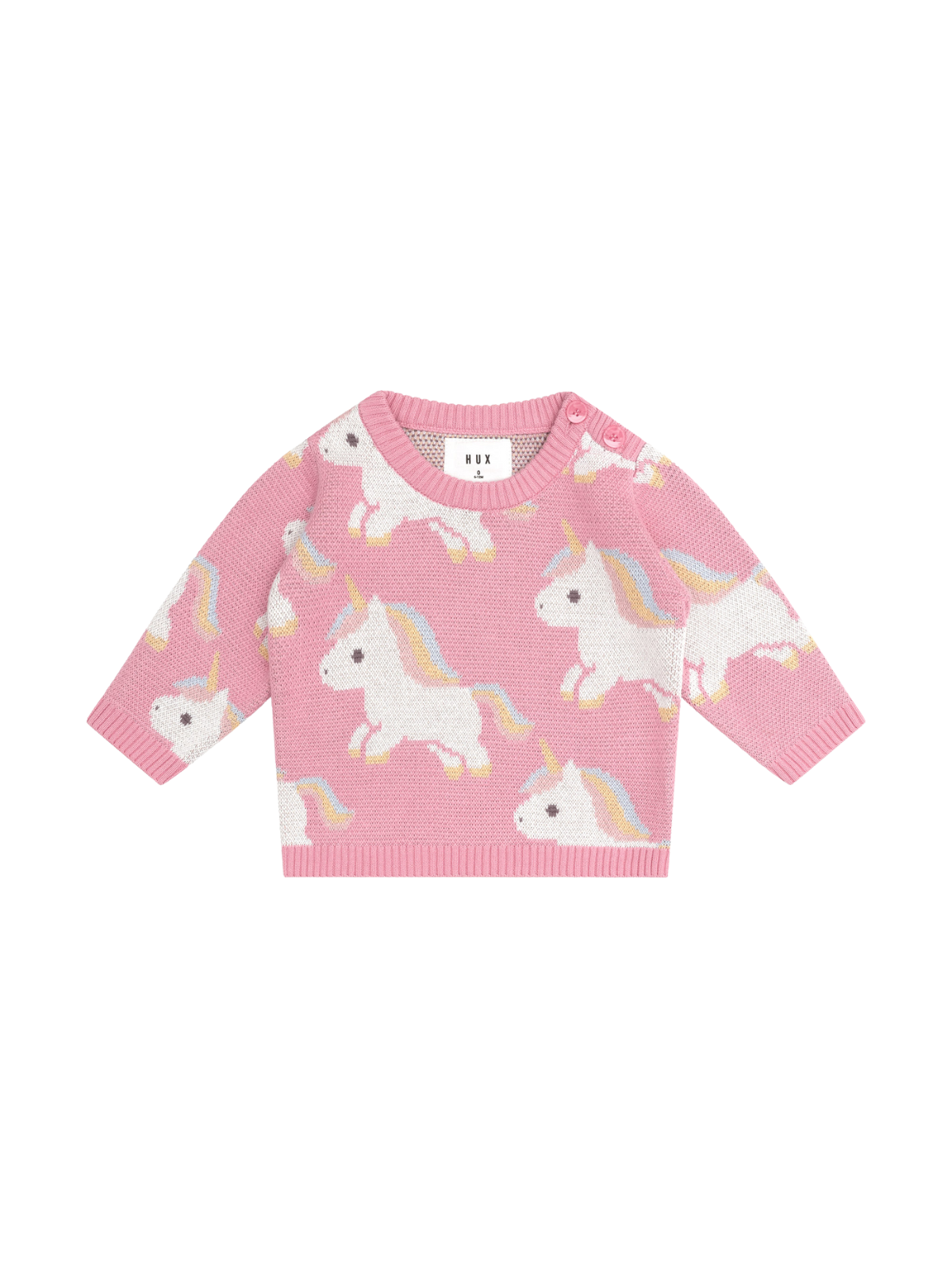 Allover Unicorn Sweater Sweaters Huxbaby