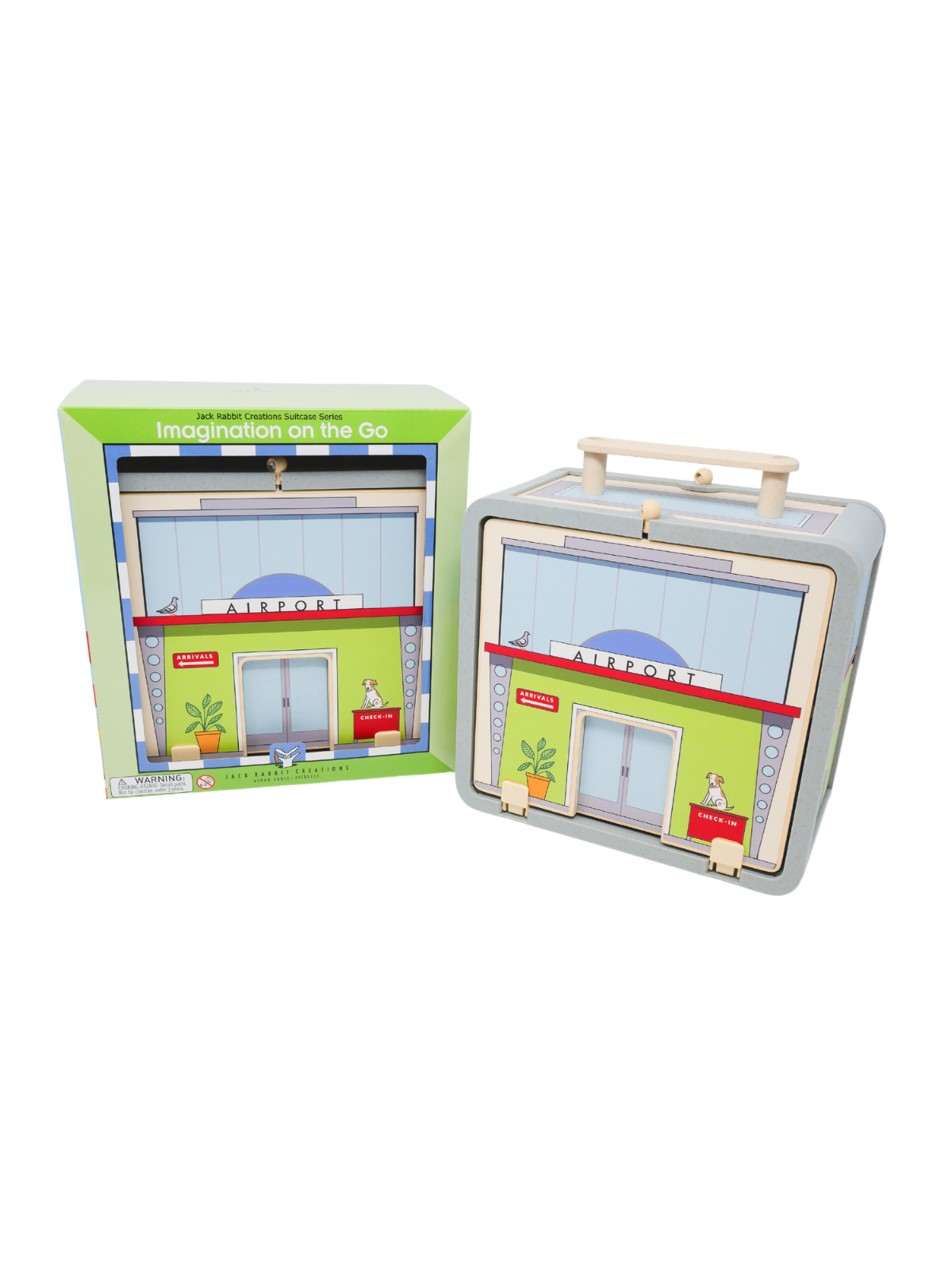 Suitcase Series: Airport Pretend Play Jack Rabbit Creations