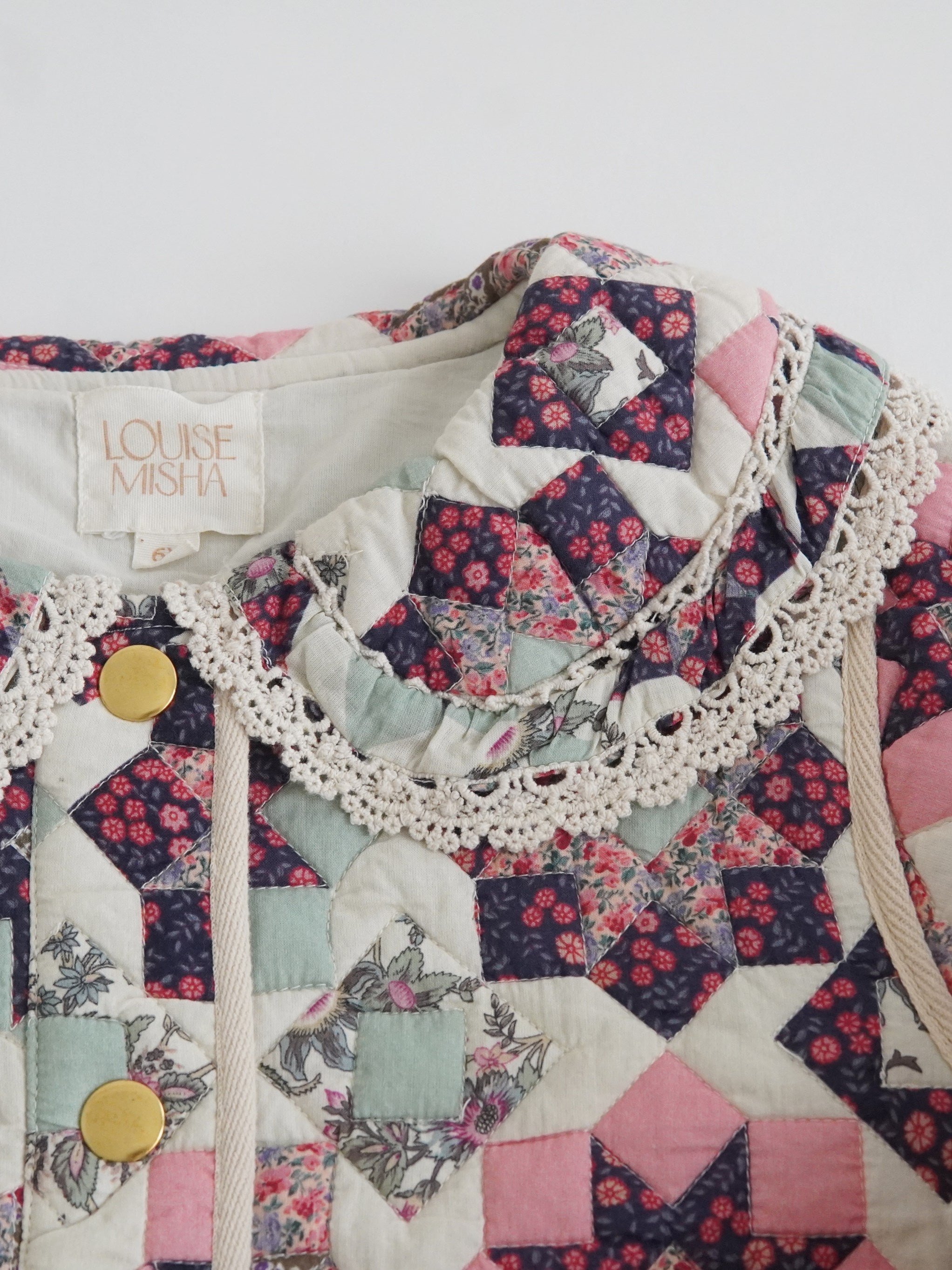 Joulia Patchwork Jacket Outerwear Louise Misha