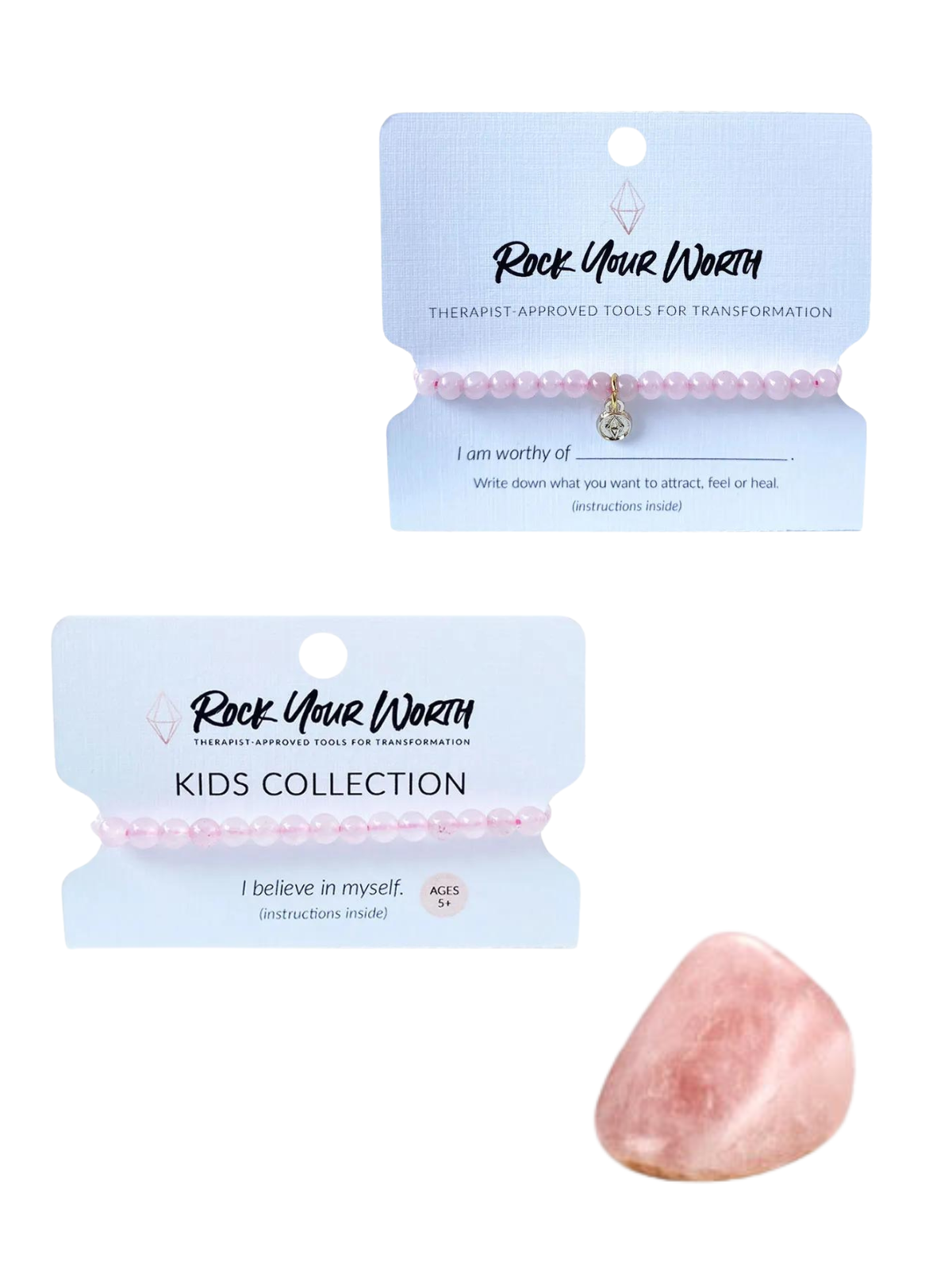 Mommy & Me Bracelet Set - Love & Joyful Jewelry Rock Your Worth