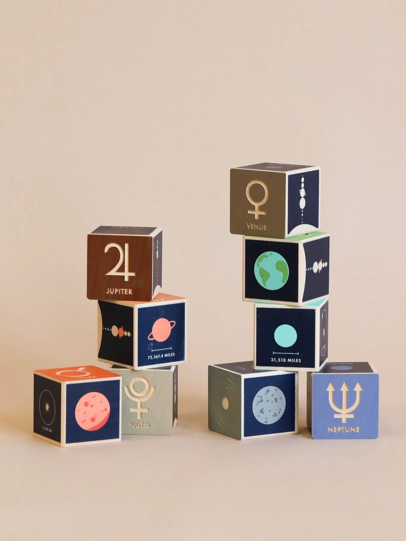Planet Blocks Games & Puzzles Uncle Goose