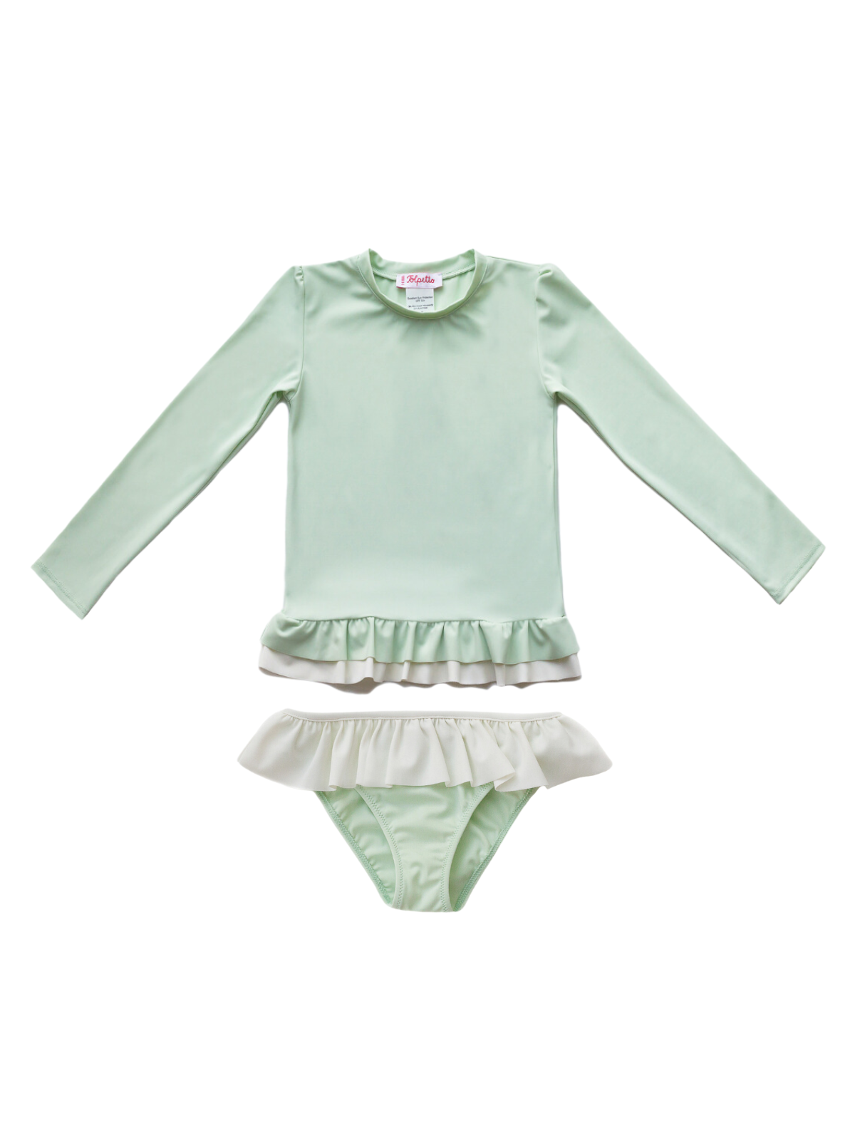 Mint Rash Guard Swimsuit Set – Little Owly