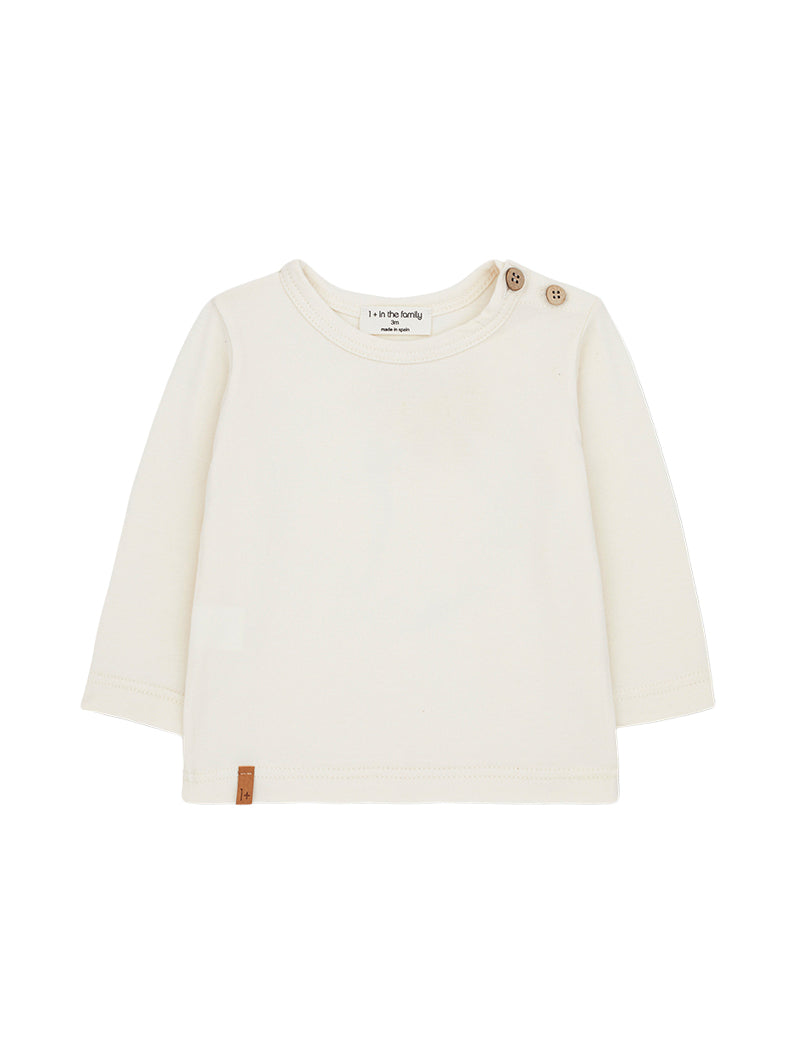 Edu Longsleeve Top Tops 1+ In The Family Bone 1M