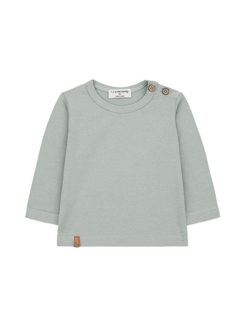 Edu Longsleeve Top Tops 1+ In The Family Jade 1M