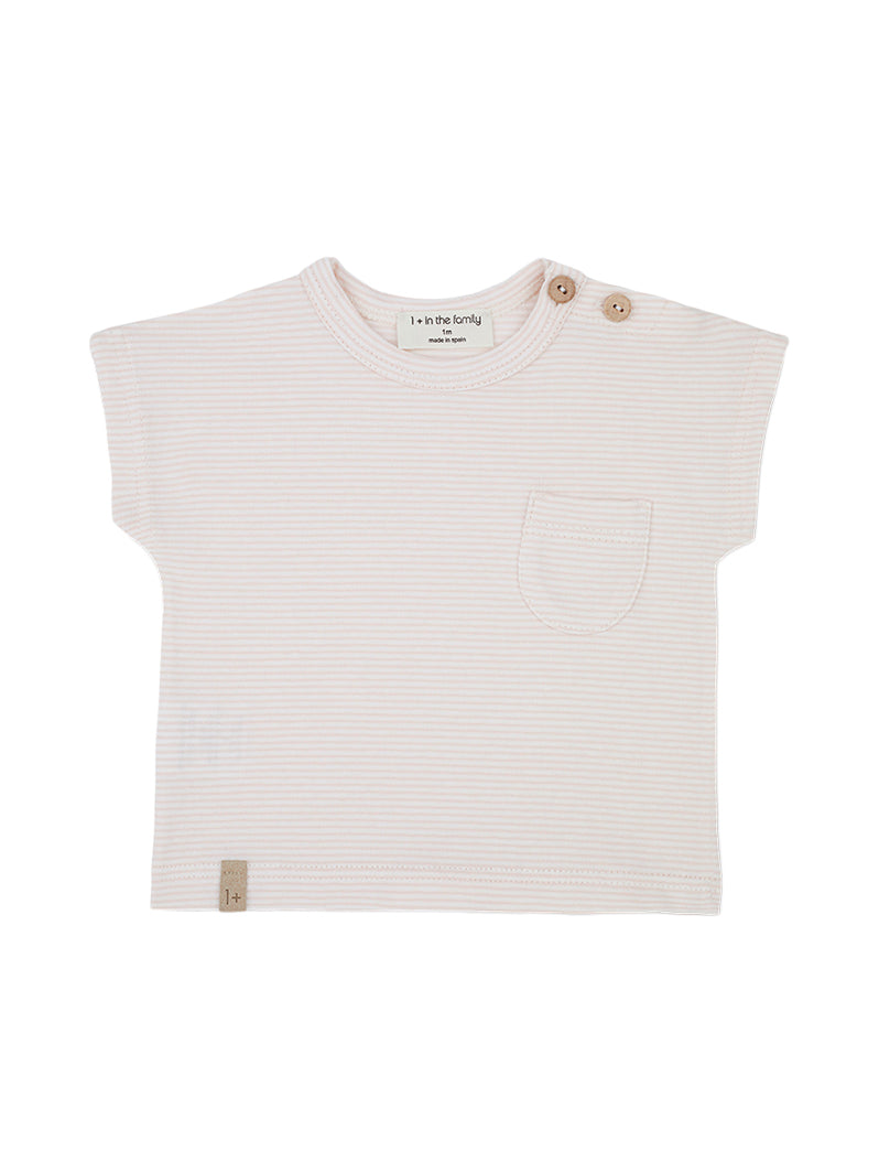 Jad T-Shirt Tees 1+ In The Family Blush 6M