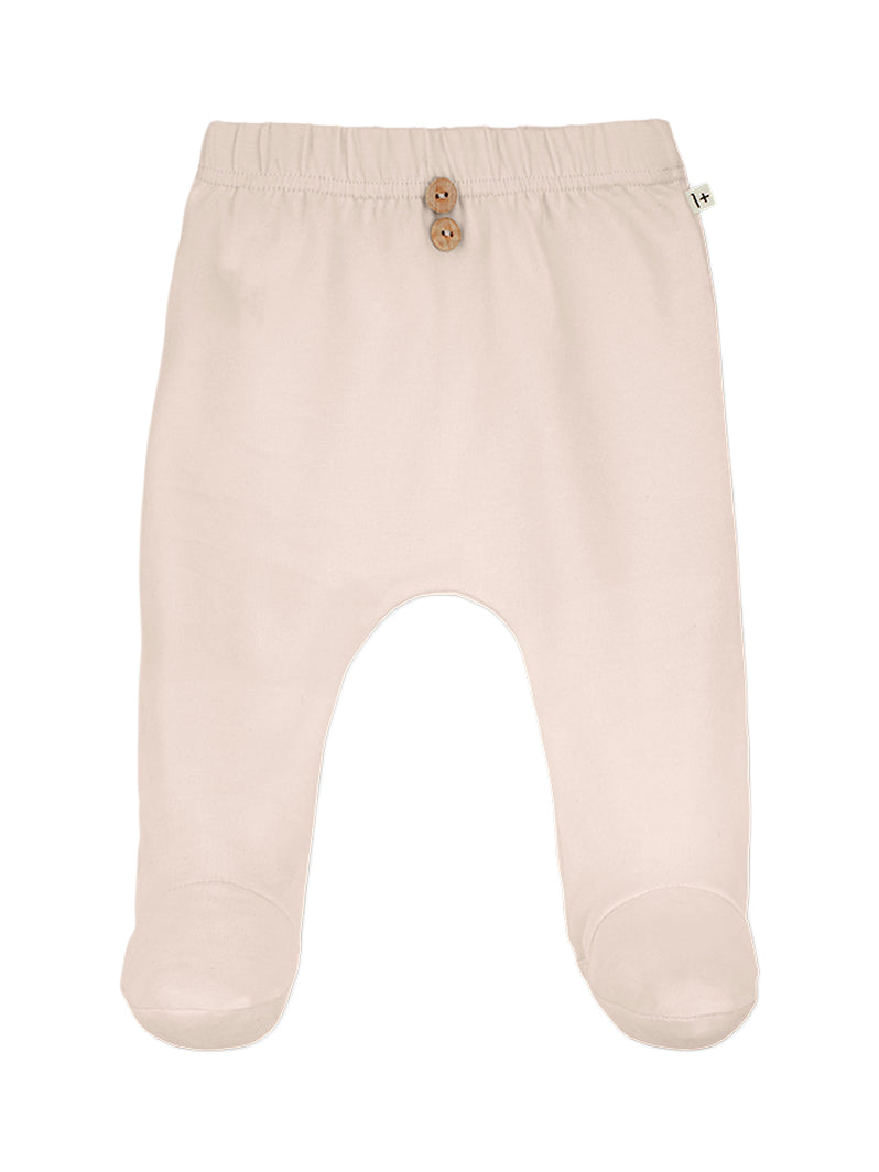 Mia Footie Leggings Leggings 1+ In The Family Blush 1M