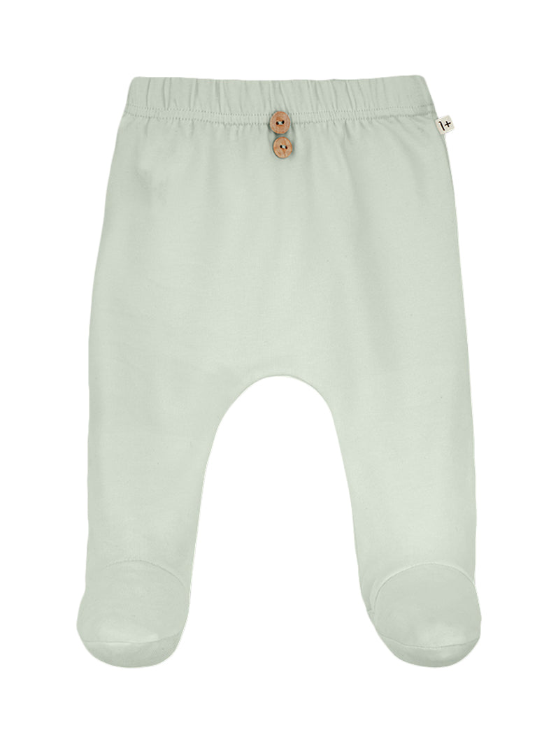 Mia Footie Leggings Leggings 1+ In The Family Jade 1M