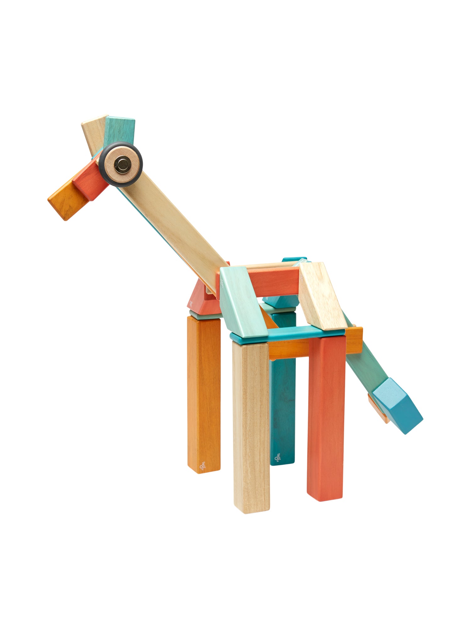 42 Piece Magnetic Wooden Block Set Games & Puzzles Tegu