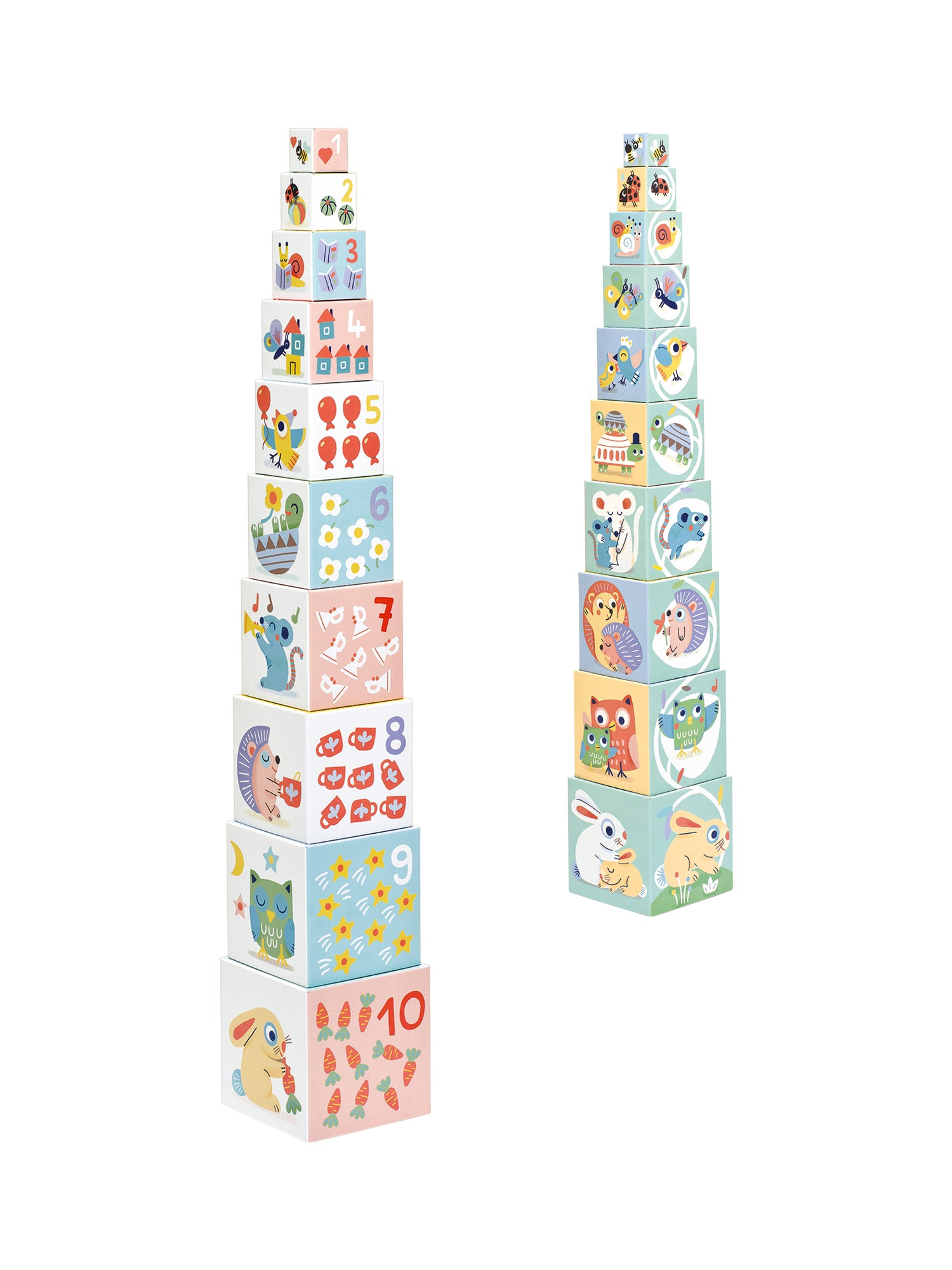 Baby Blocki Nest and Stack Blocks Baby Toys Djeco