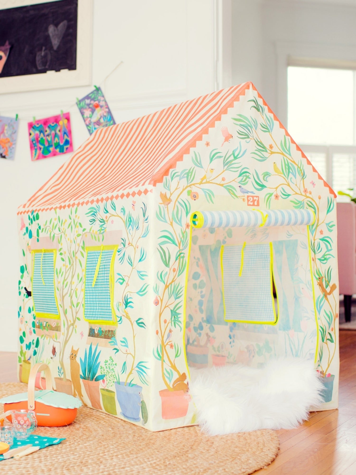 Garden House Play Tent Pretend Play Djeco