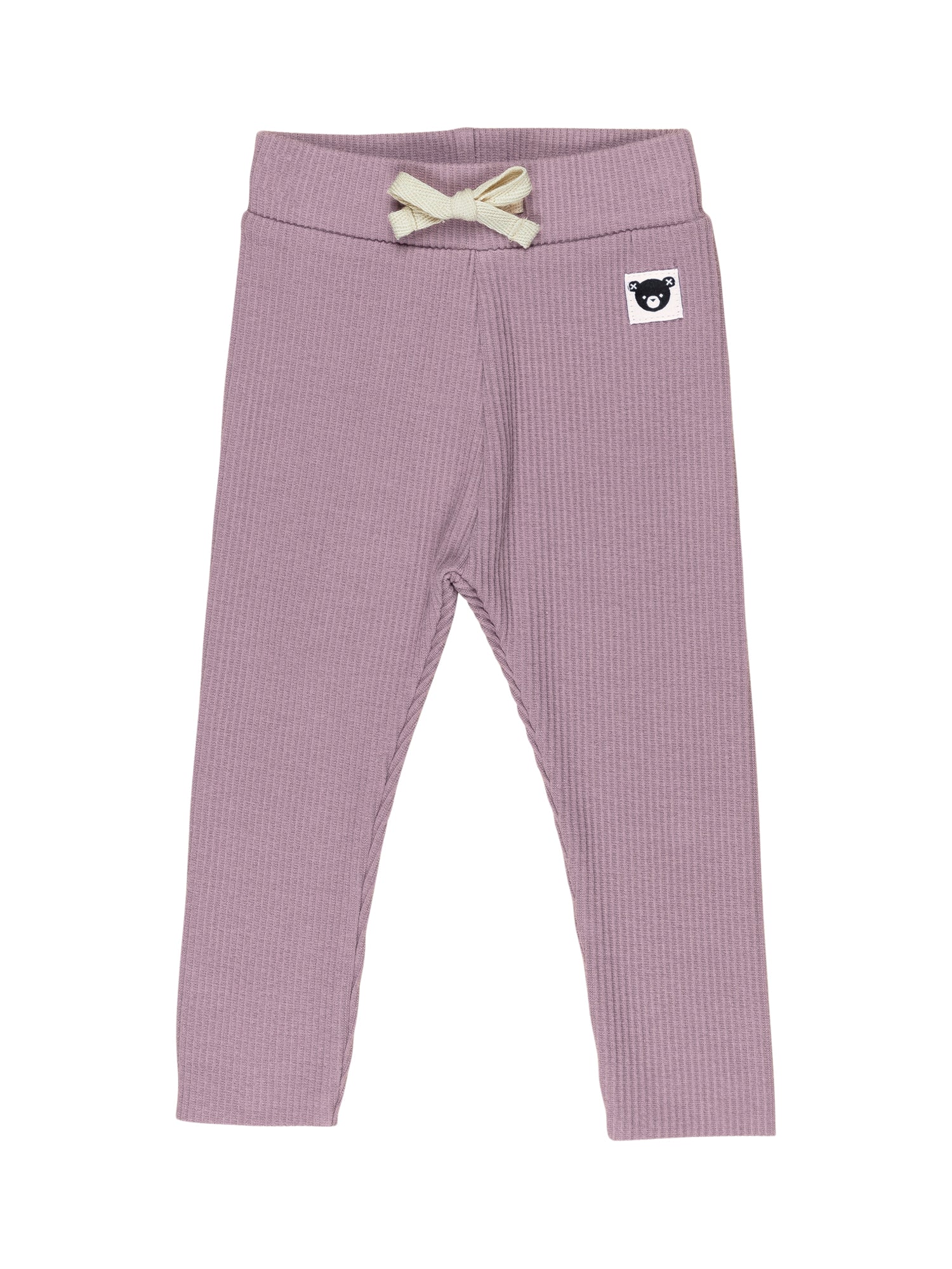 Grape Rib Legging Leggings Huxbaby Grape 2Y