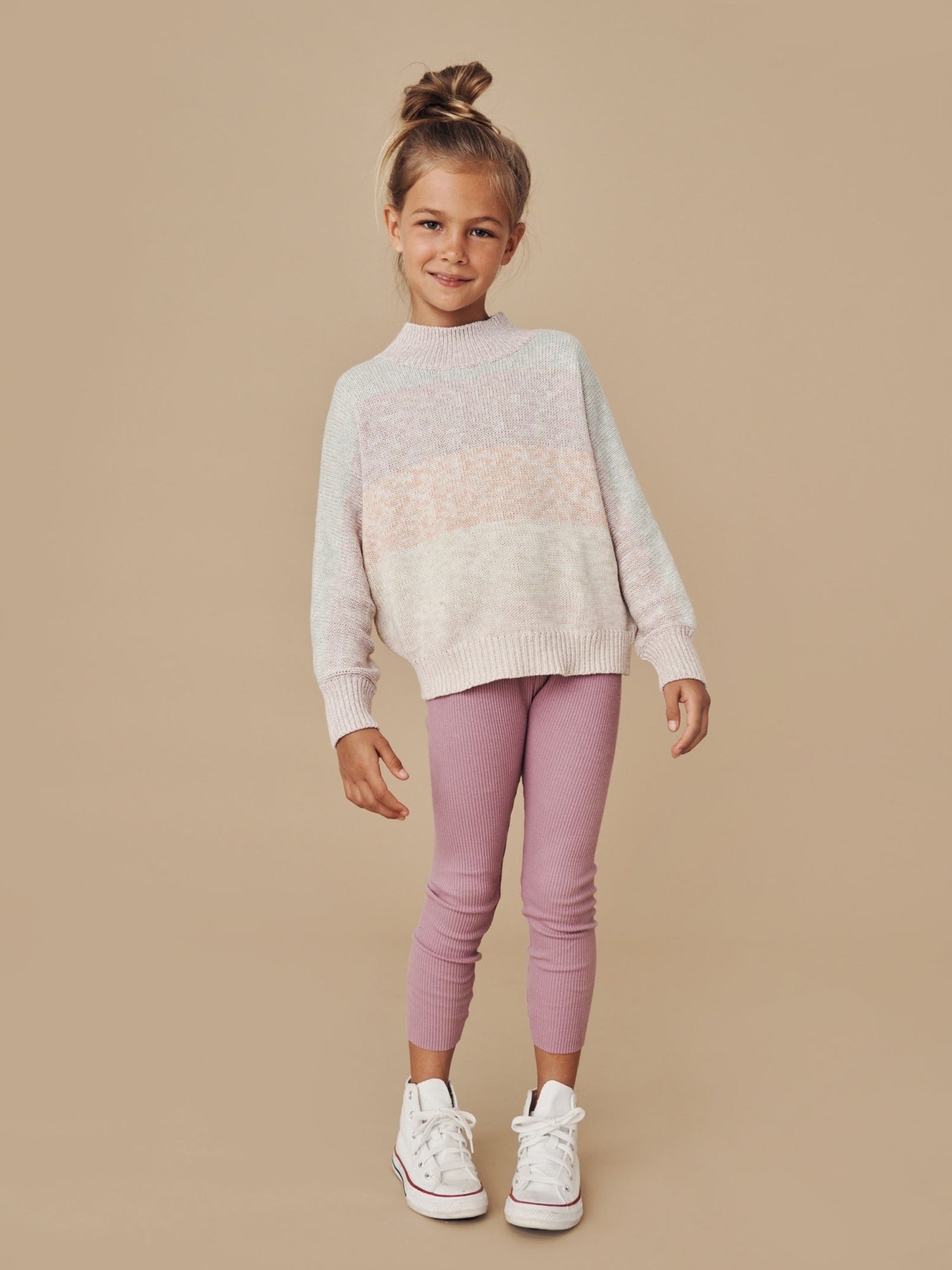 Grape Rib Legging Leggings Huxbaby