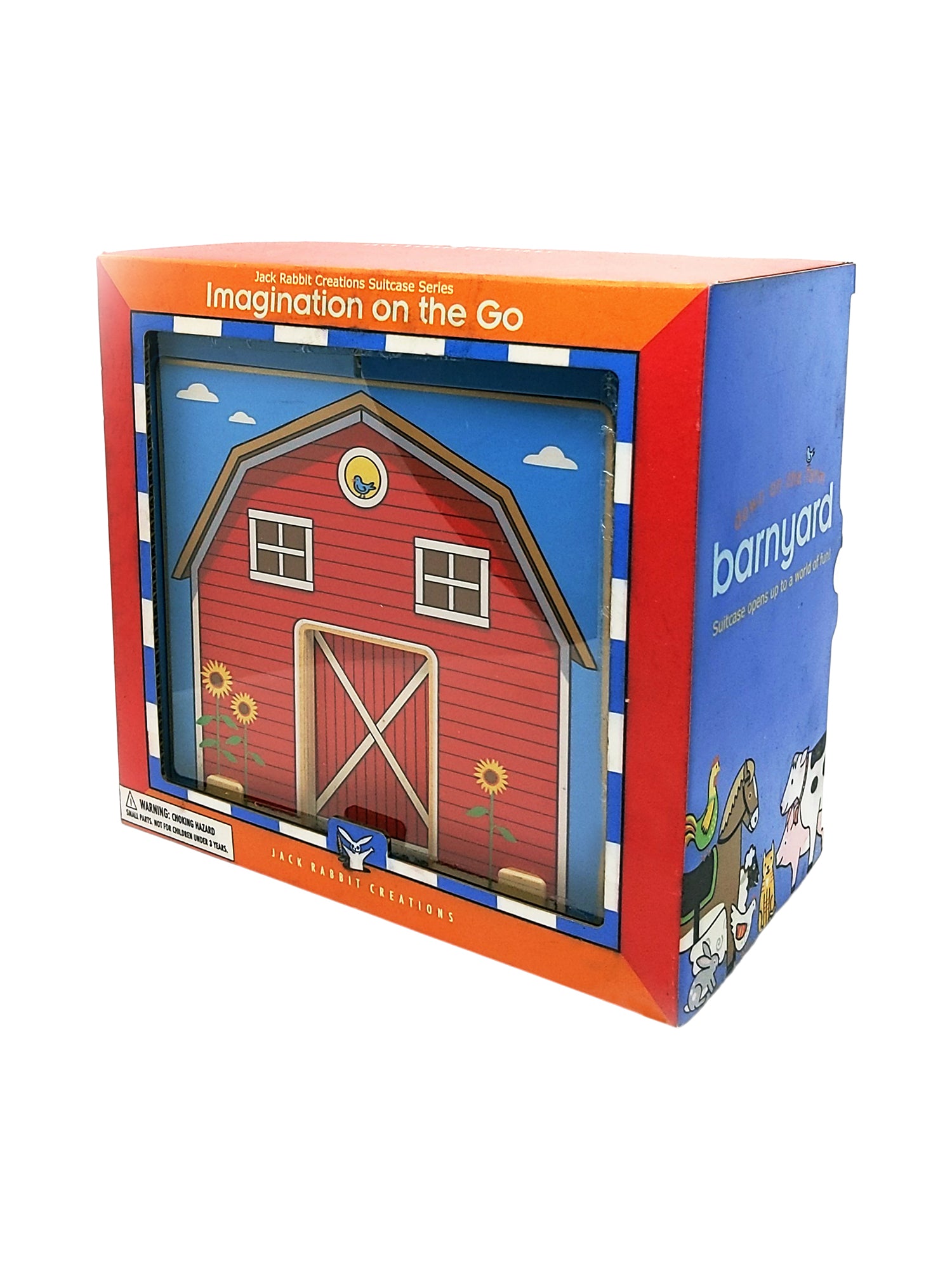 Suitcase Series: Barnyard Pretend Play Jack Rabbit Creations