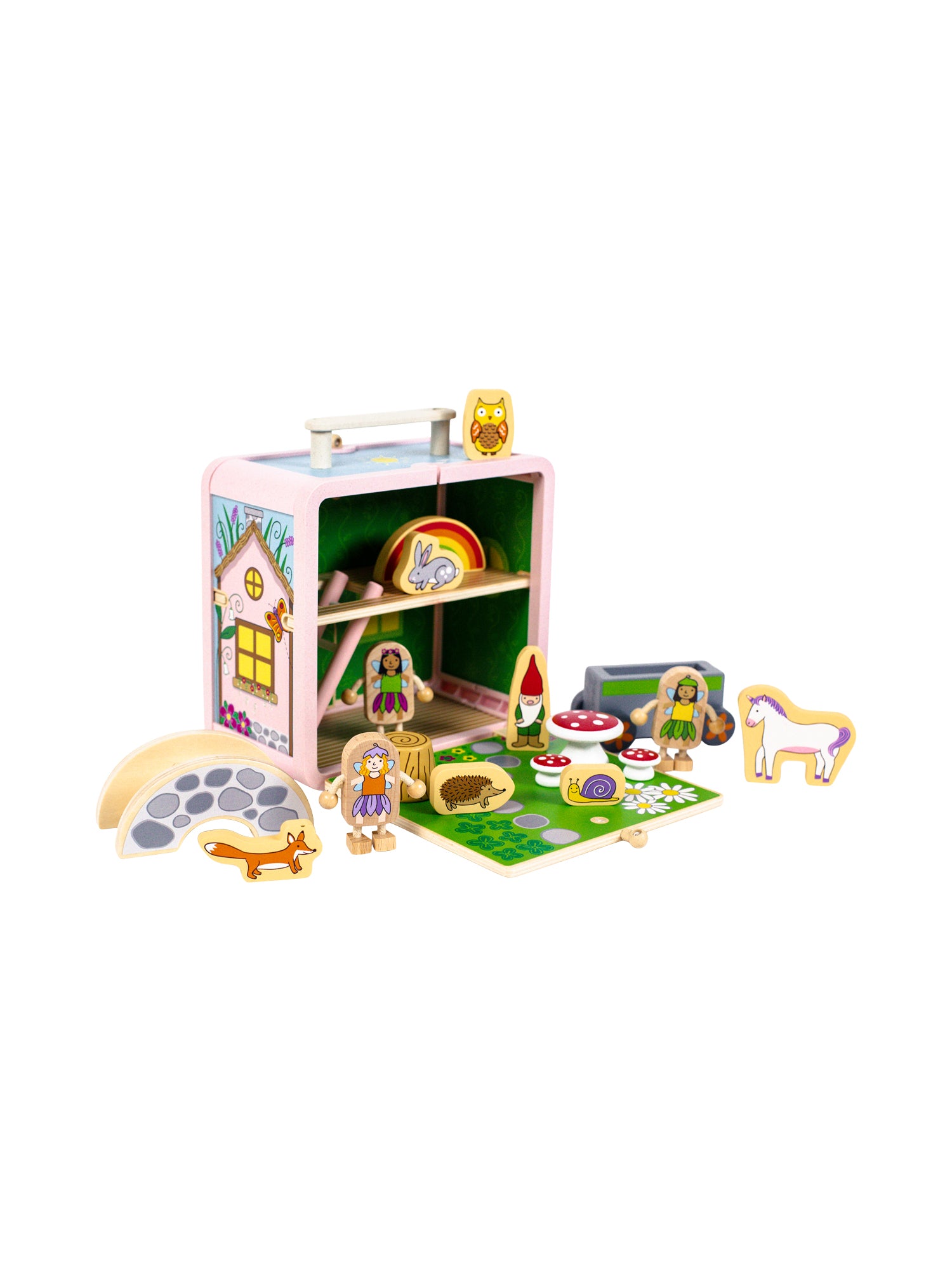 Suitcase Series: Fairy House Pretend Play Jack Rabbit Creations