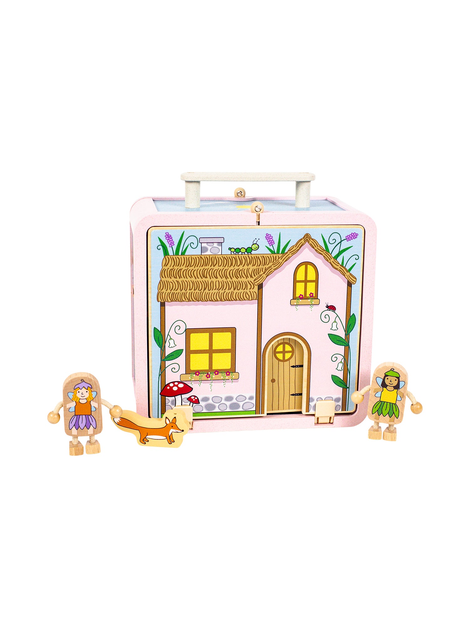 Suitcase Series: Fairy House Pretend Play Jack Rabbit Creations
