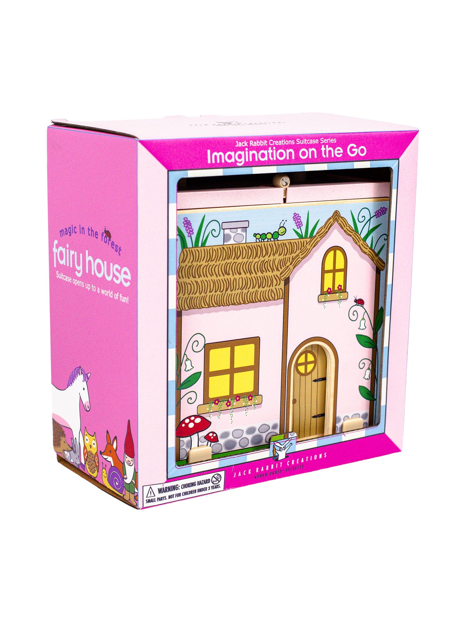 Suitcase Series: Fairy House Pretend Play Jack Rabbit Creations