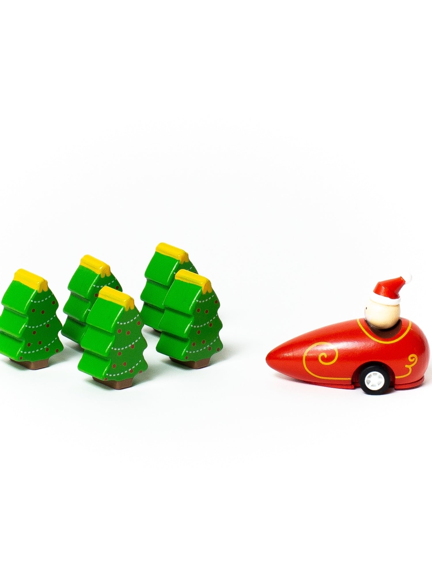 Santa & Tree Bowling Toy Pretend Play Jack Rabbit Creations