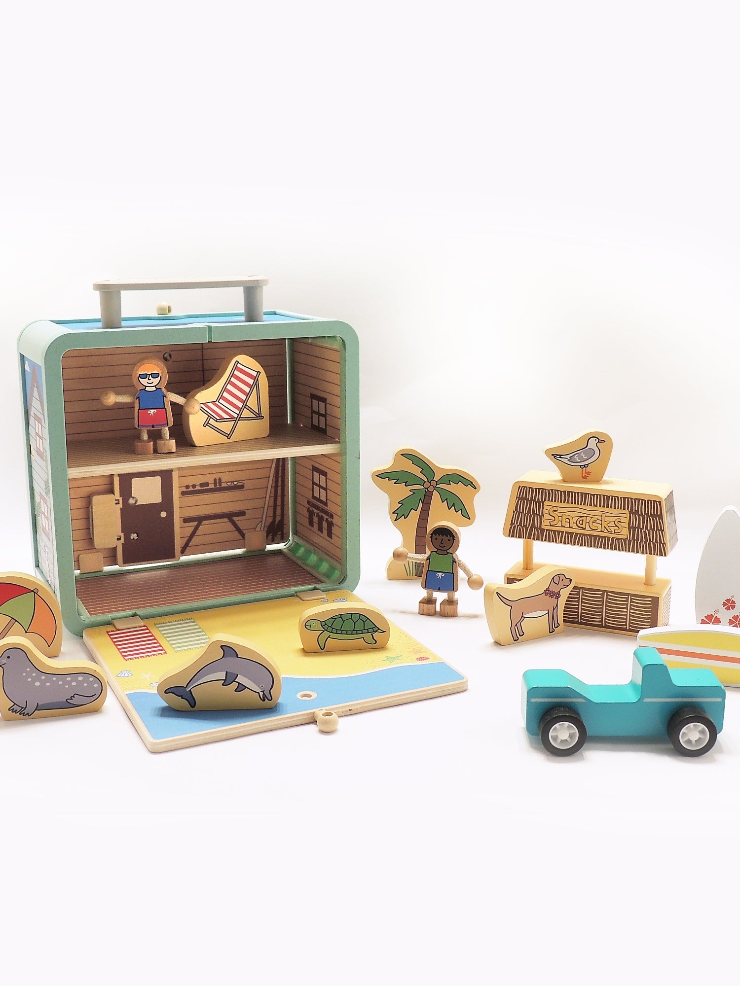 Suitcase Series: Surf Shack Pretend Play Jack Rabbit Creations