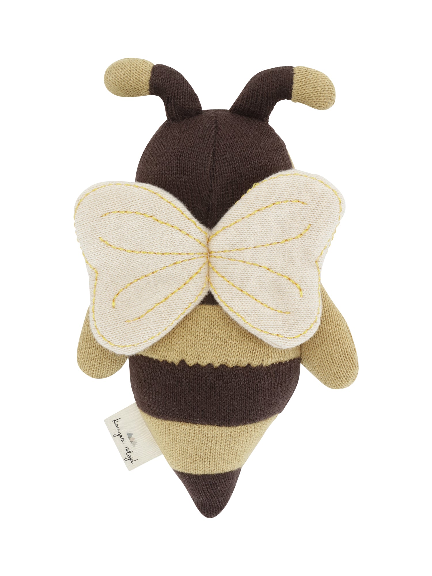 Mini Bee Rattle Baby Toys Konges Sløjd