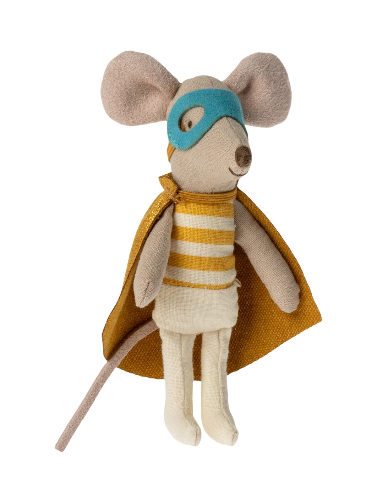 Super Hero Mouse, Little Brother in Matchbox Pretend Play Maileg