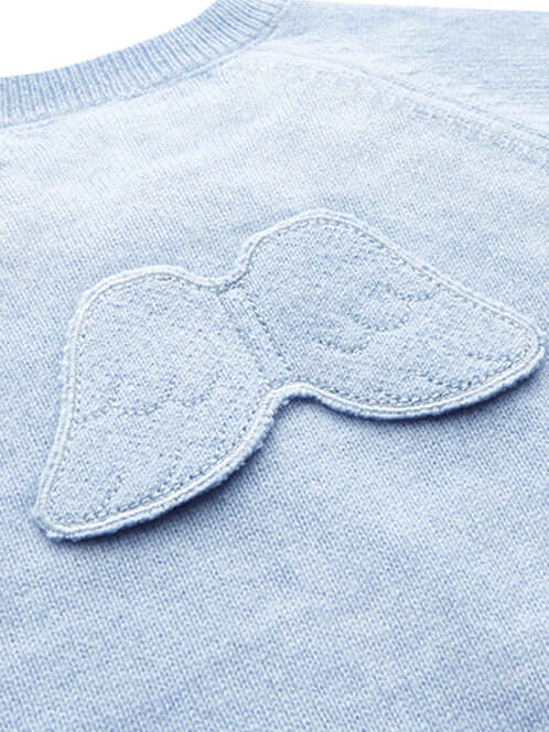 Ariel Cashmere Angel Wing Romper Rompers Marie-Chantal