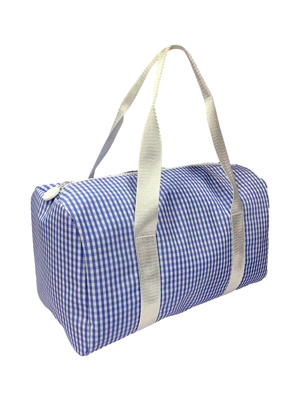 Gingham Mini Packer Bags TRVL Design Gingham Sky