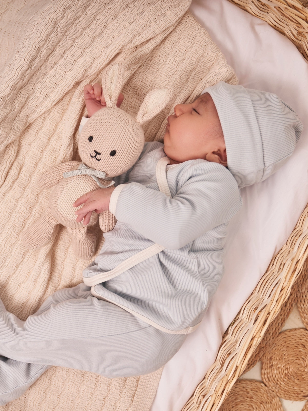Baby Bunny Boy 8" Plush Tun Tun