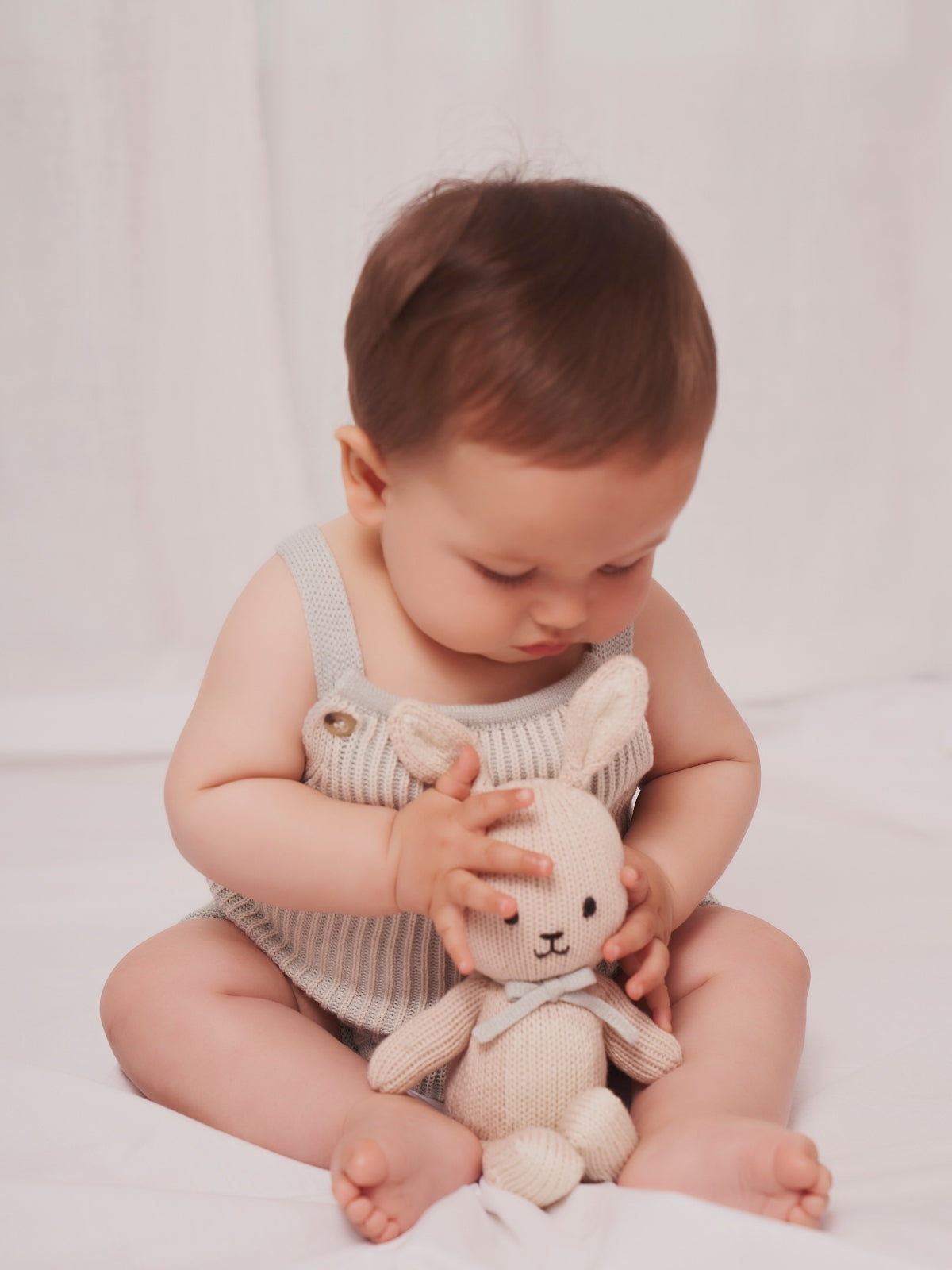 Baby Bunny Boy 8" Plush Tun Tun